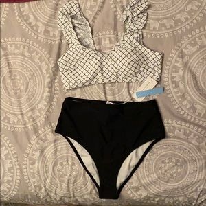 Black and White Bikini